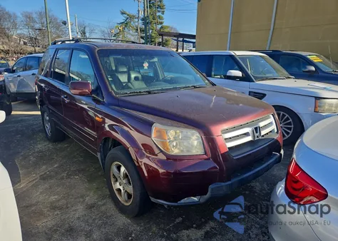 2007 Honda Pilot Exl из США, поврежденный, VIN 2HKYF18697H532313